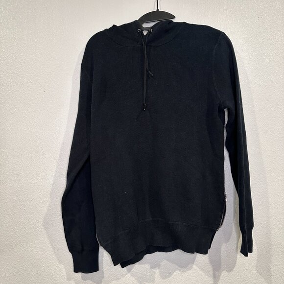 Sandro Paris Black Side-Zip Sweater – Size Small- Medium – 8/10 Condition - Picture 9 of 10